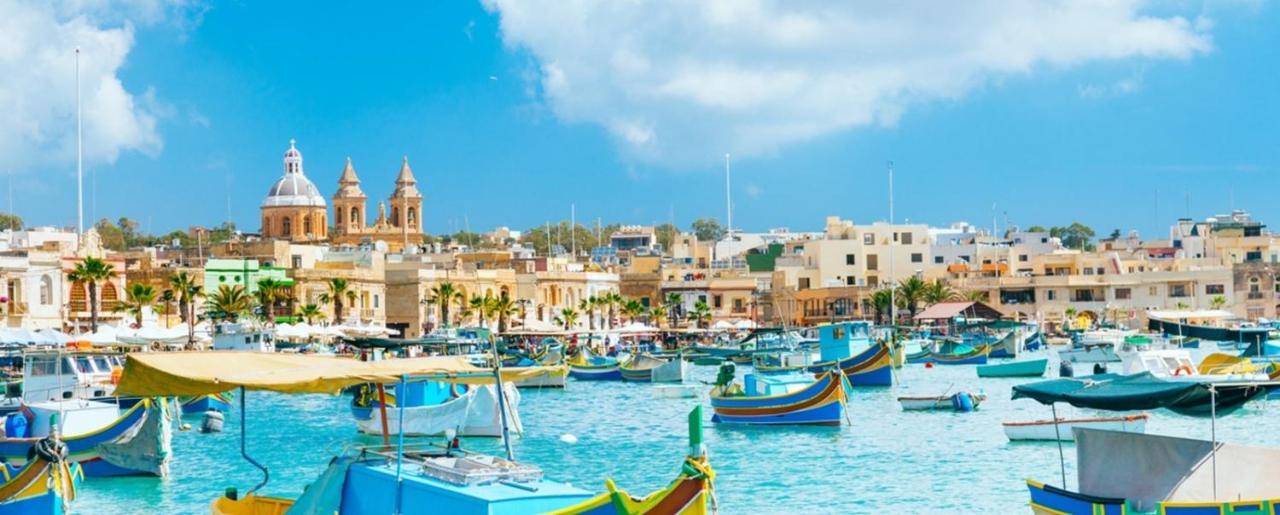 Penthouse In Marsaxlokk With Panoramic Views: 3 Bedrooms, 2 Baths Esterno foto